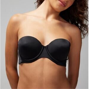 Soma Vanishing Back Multi-Way Strapless Bra in Black